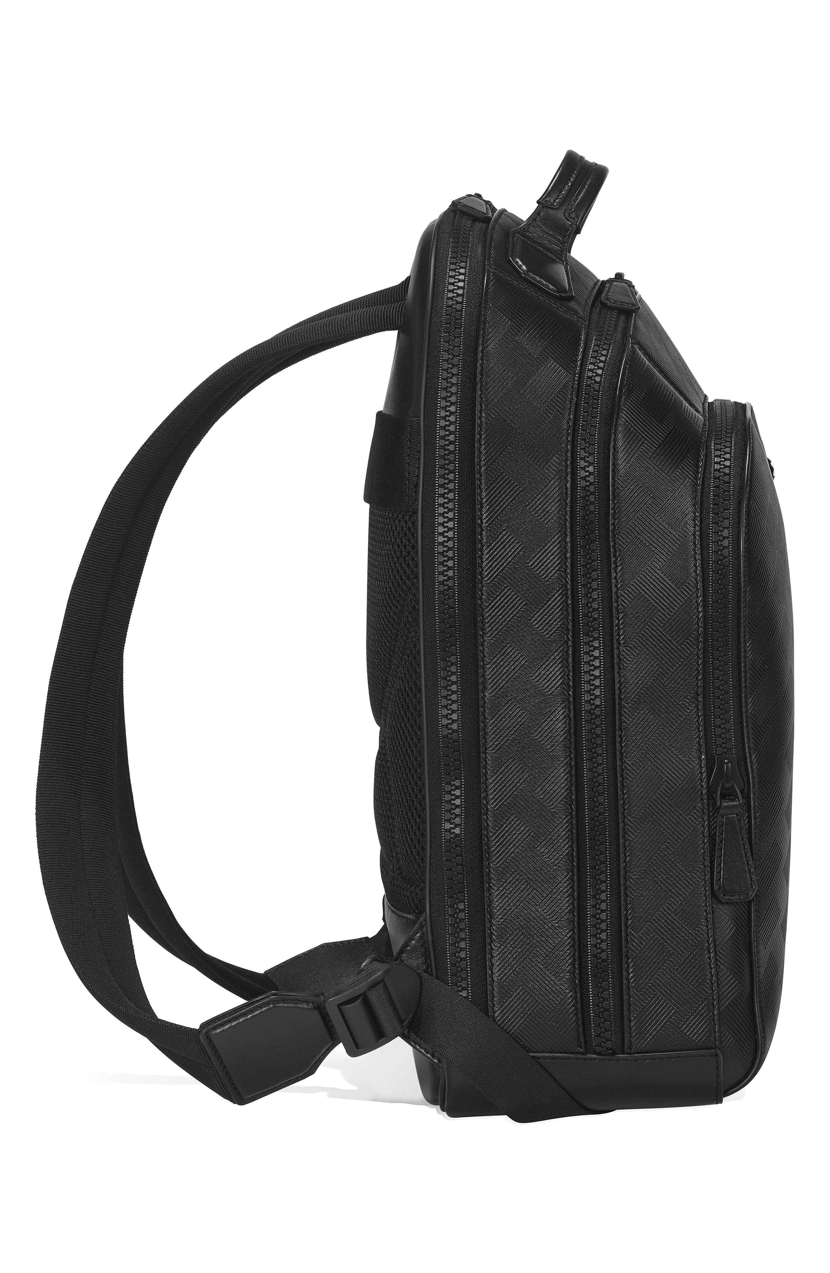 Montblanc Extreme 3.0 Leather Backpack, Alternate, color, Black