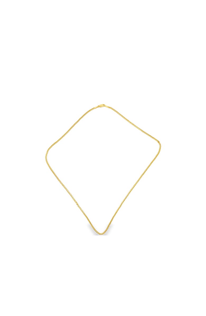 Ancona Jewelry 14K Miami Cuban Link 3.5mm 20in Chain Necklace, Alternate, color, Yellow Gold