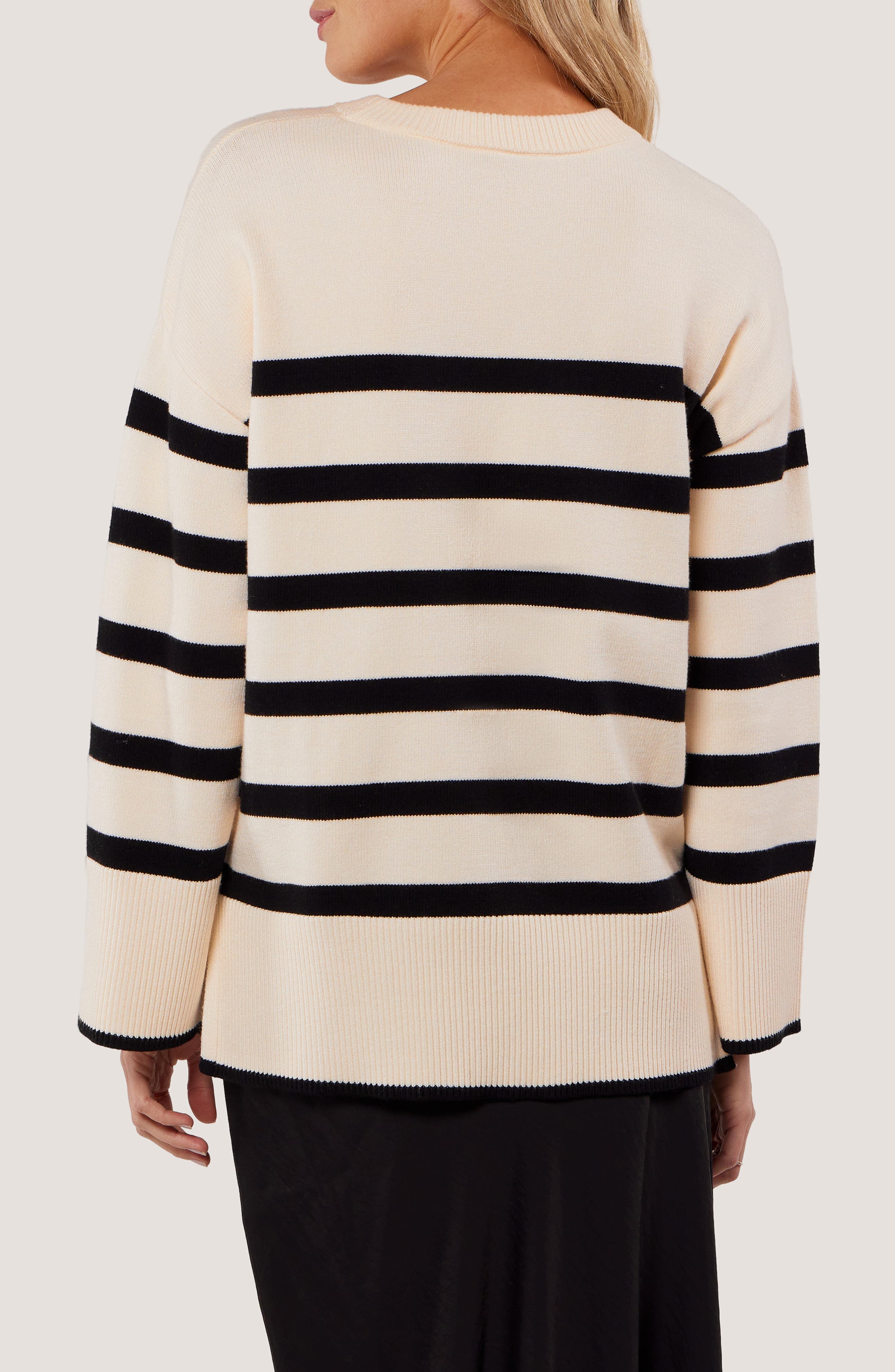 Elliot Stripe Sweater - image 4