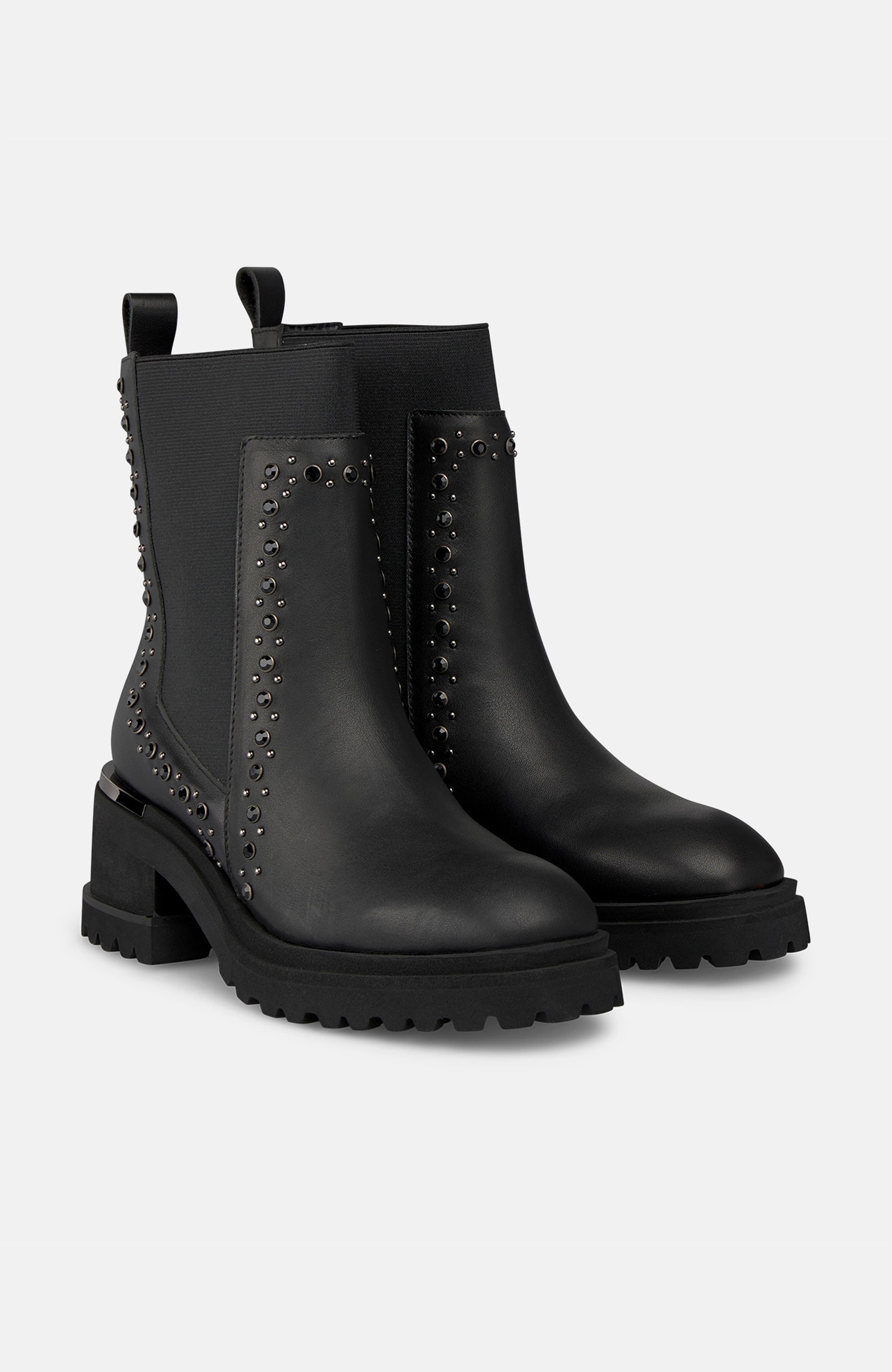 Alma en Pena Wide Heeled Ankle Boot (Women) | Nordstrom