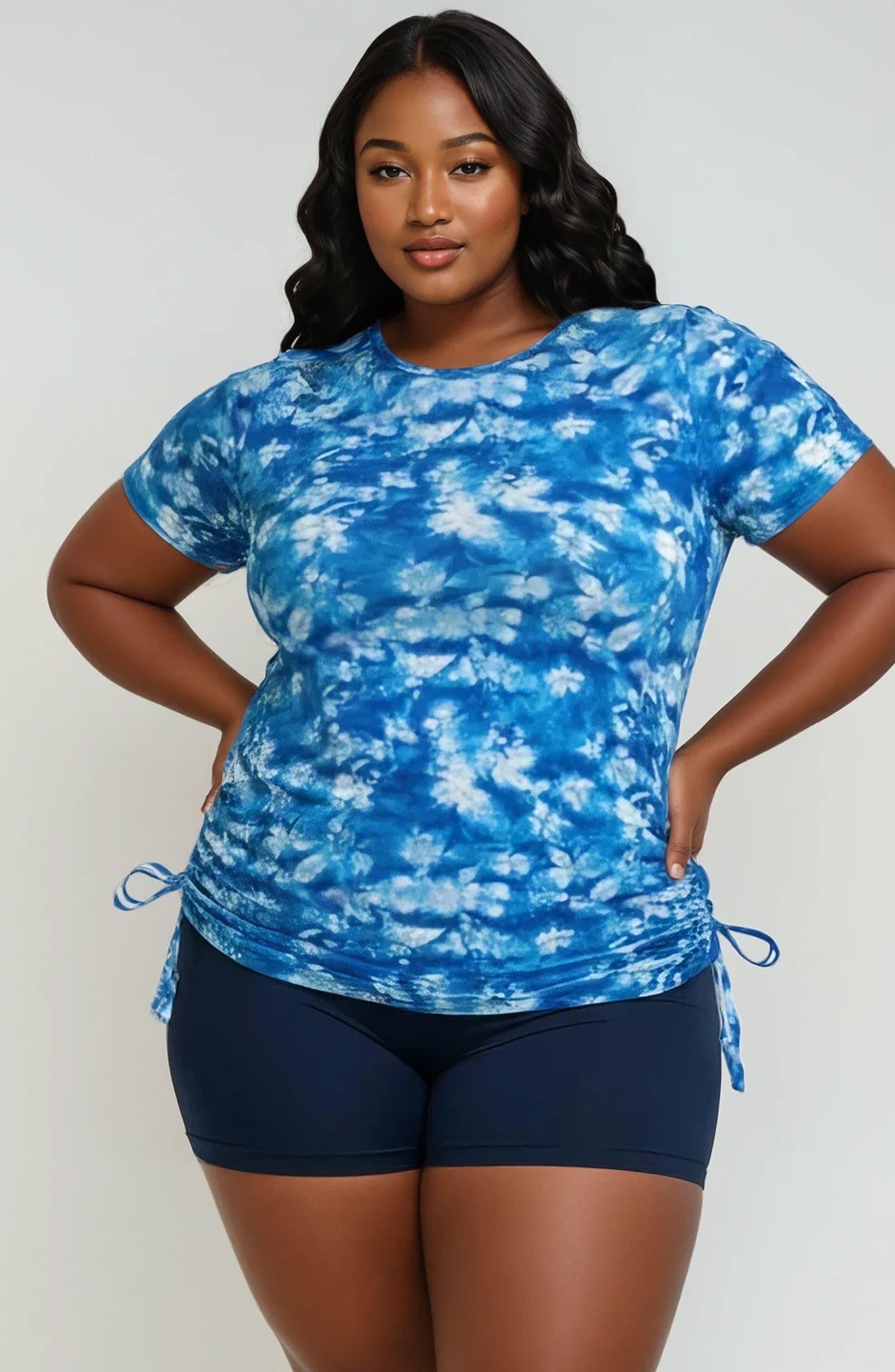 Blue Tie Dye