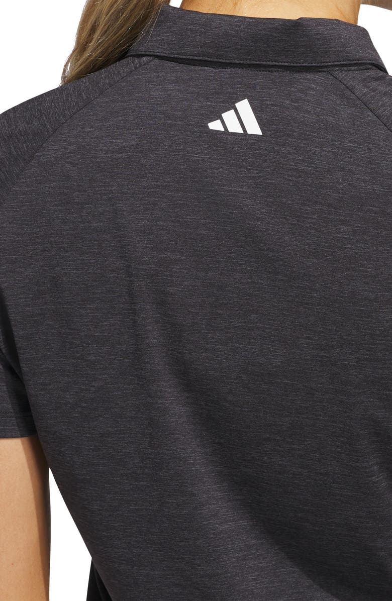 adidas <p>Ultimate365  Twistknit Polo Shirt</p>, Alternate, color, Black/ Grefou