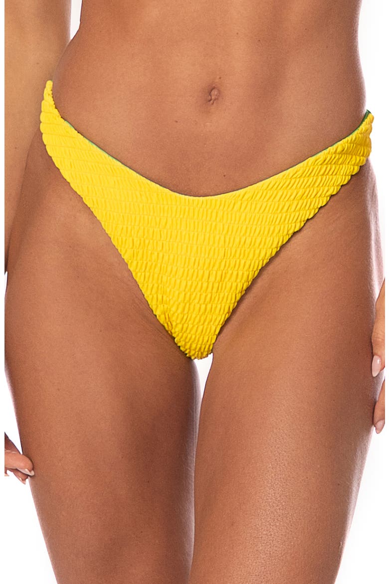 Splendour Reversible Bikini Bottoms, Main, color, YELLOW