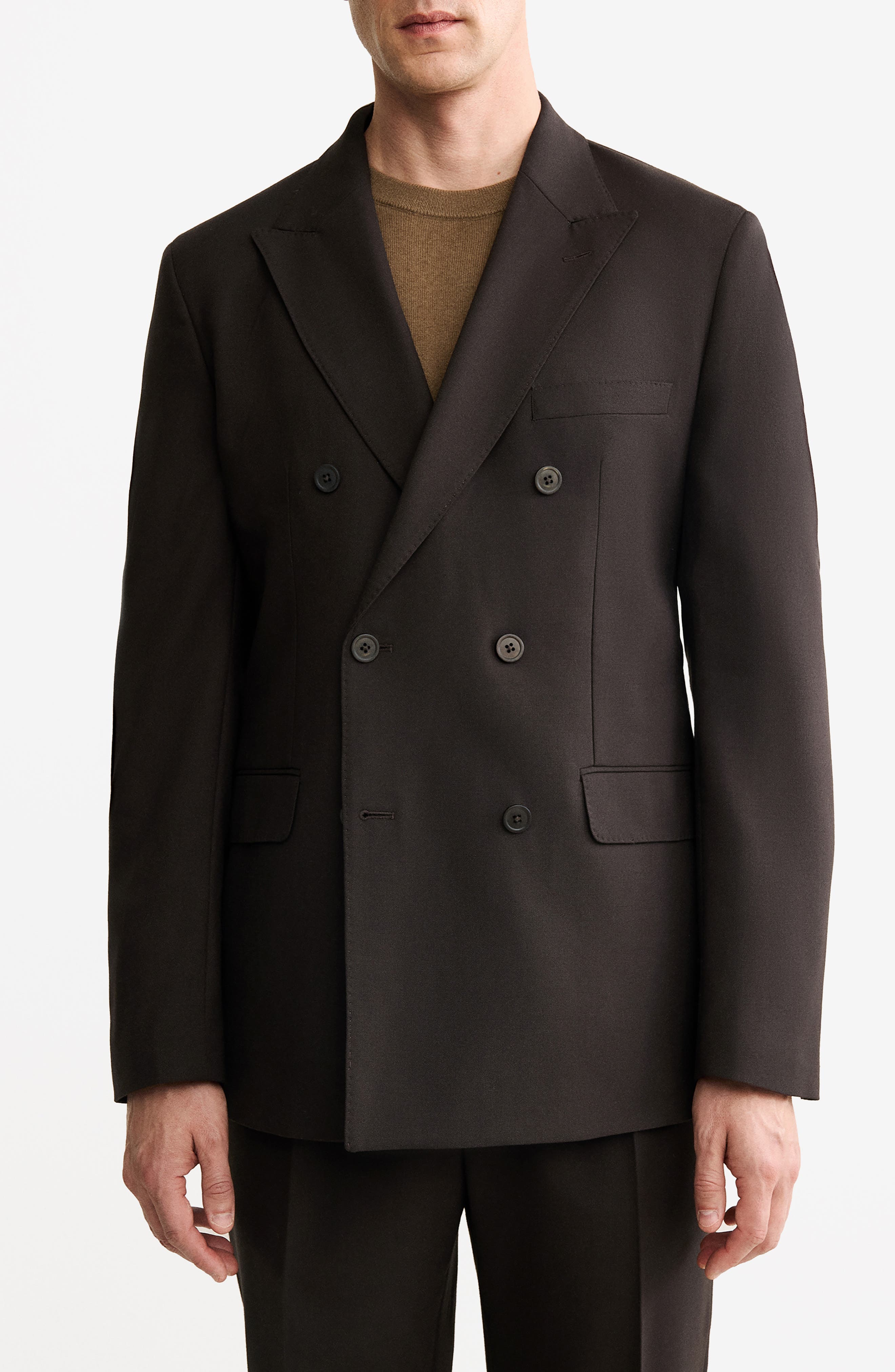 Double Breasted Wool Jacket - image 3