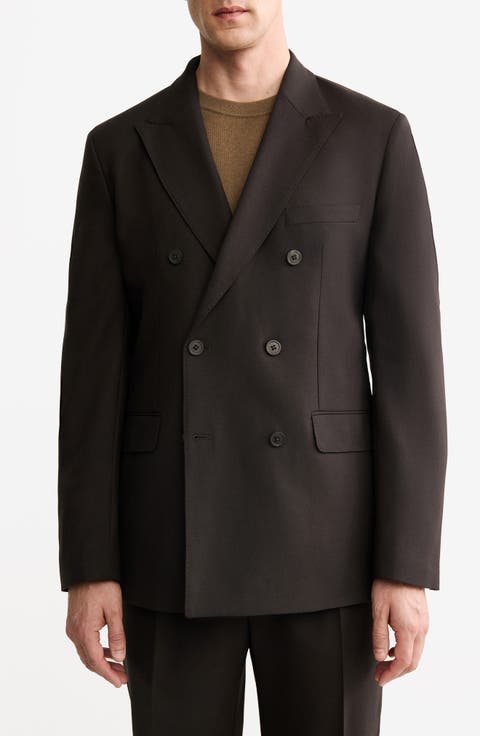 Double Breasted Wool Jacket