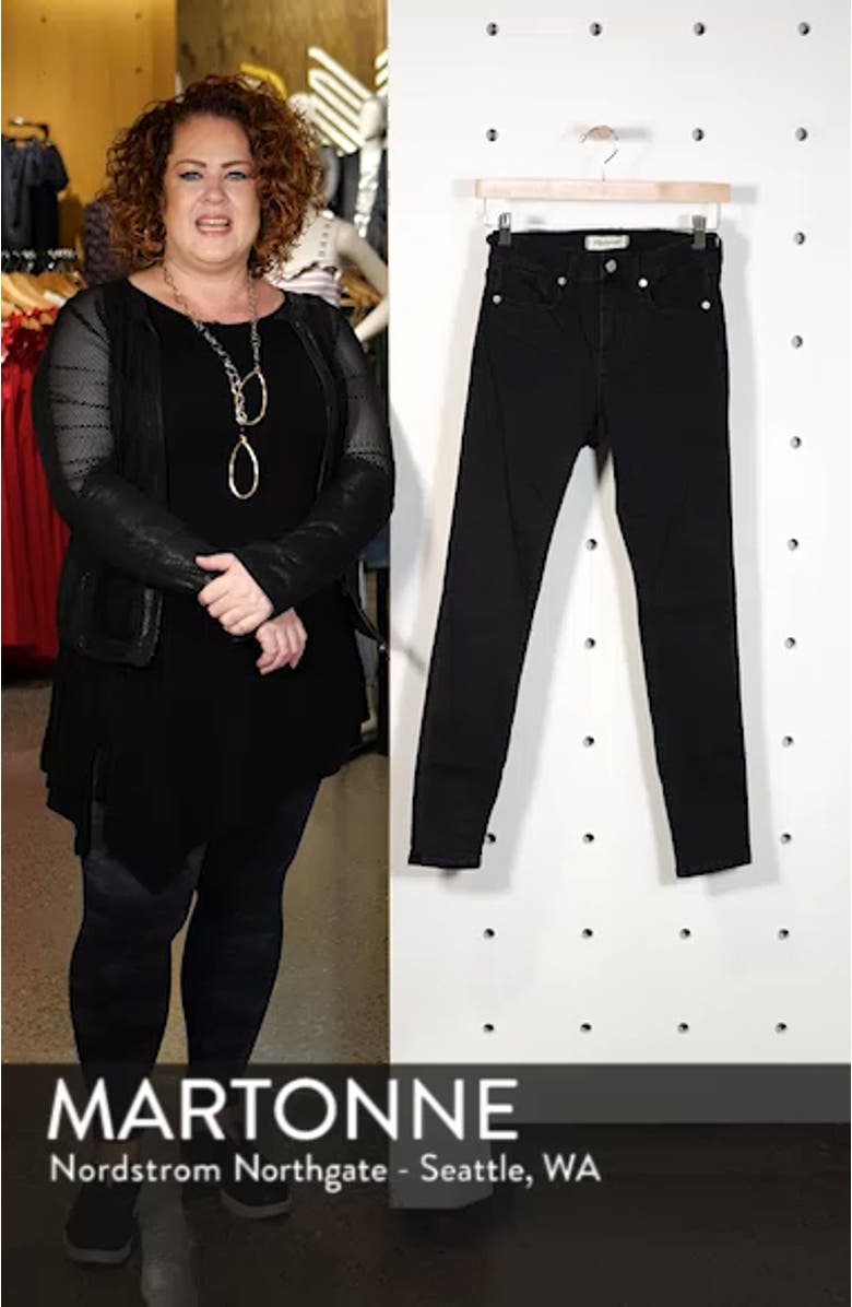 9-Inch High Rise Skinny Jeans, sales video thumbnail