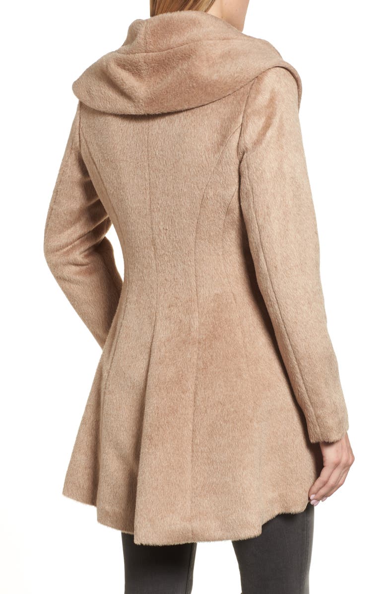 Trina Turk Jemma Shawl Collar Coat, Alternate, color, 