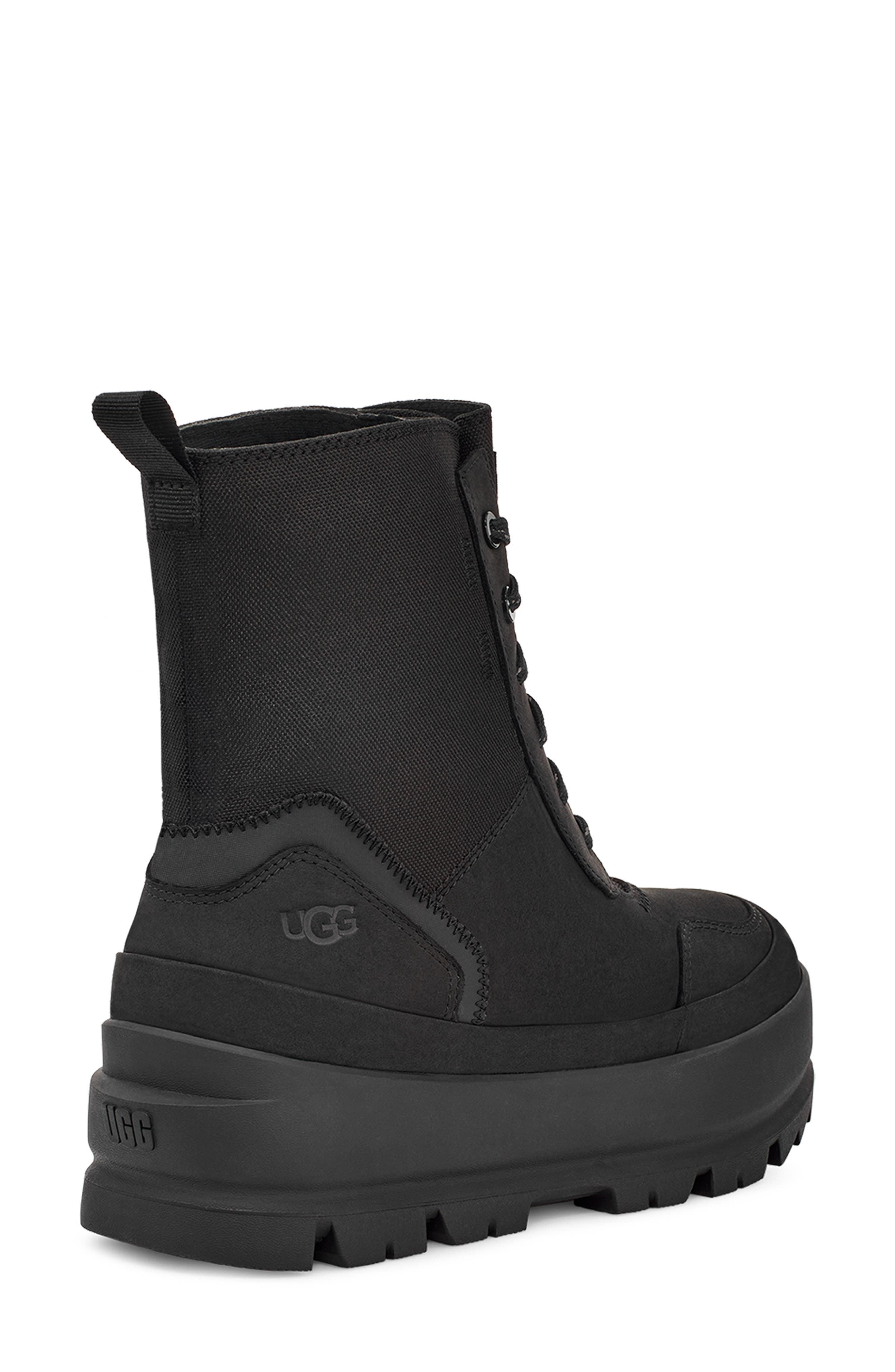 UGG<sup>®</sup> The UGG Lug Platform Lace-Up Combat Boot, Alternate, color, 