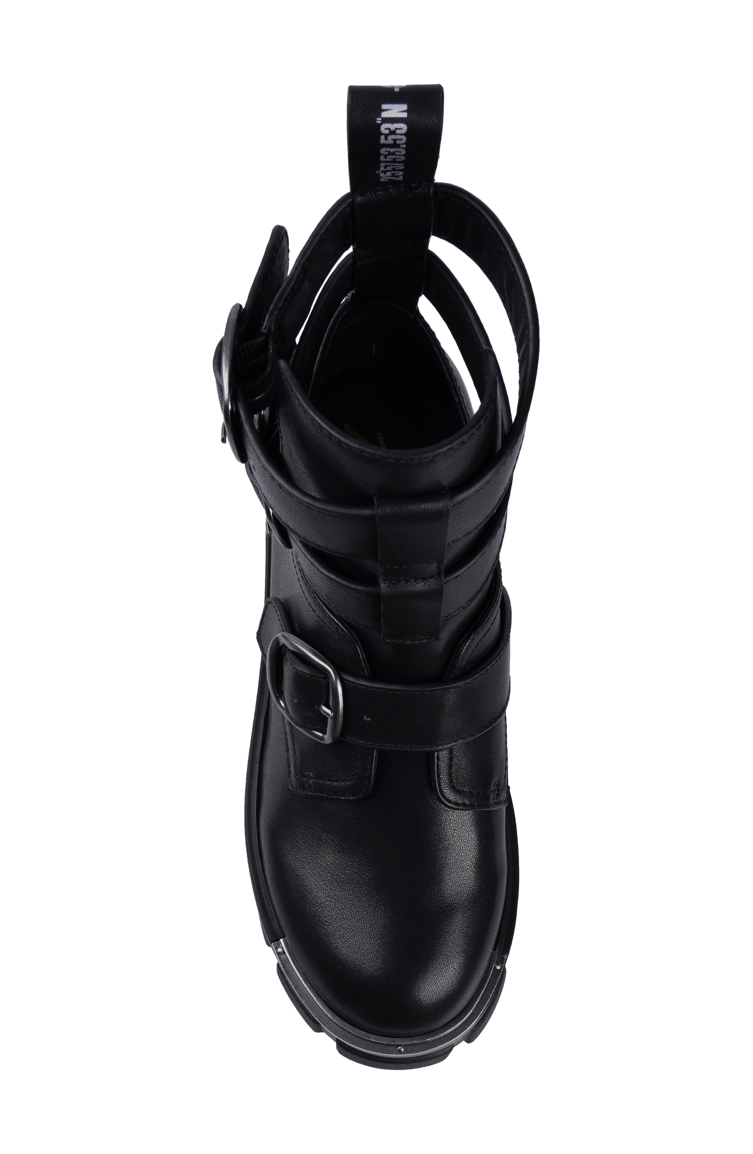 ZIGI Irana Platform Bootie, Alternate, color, Black