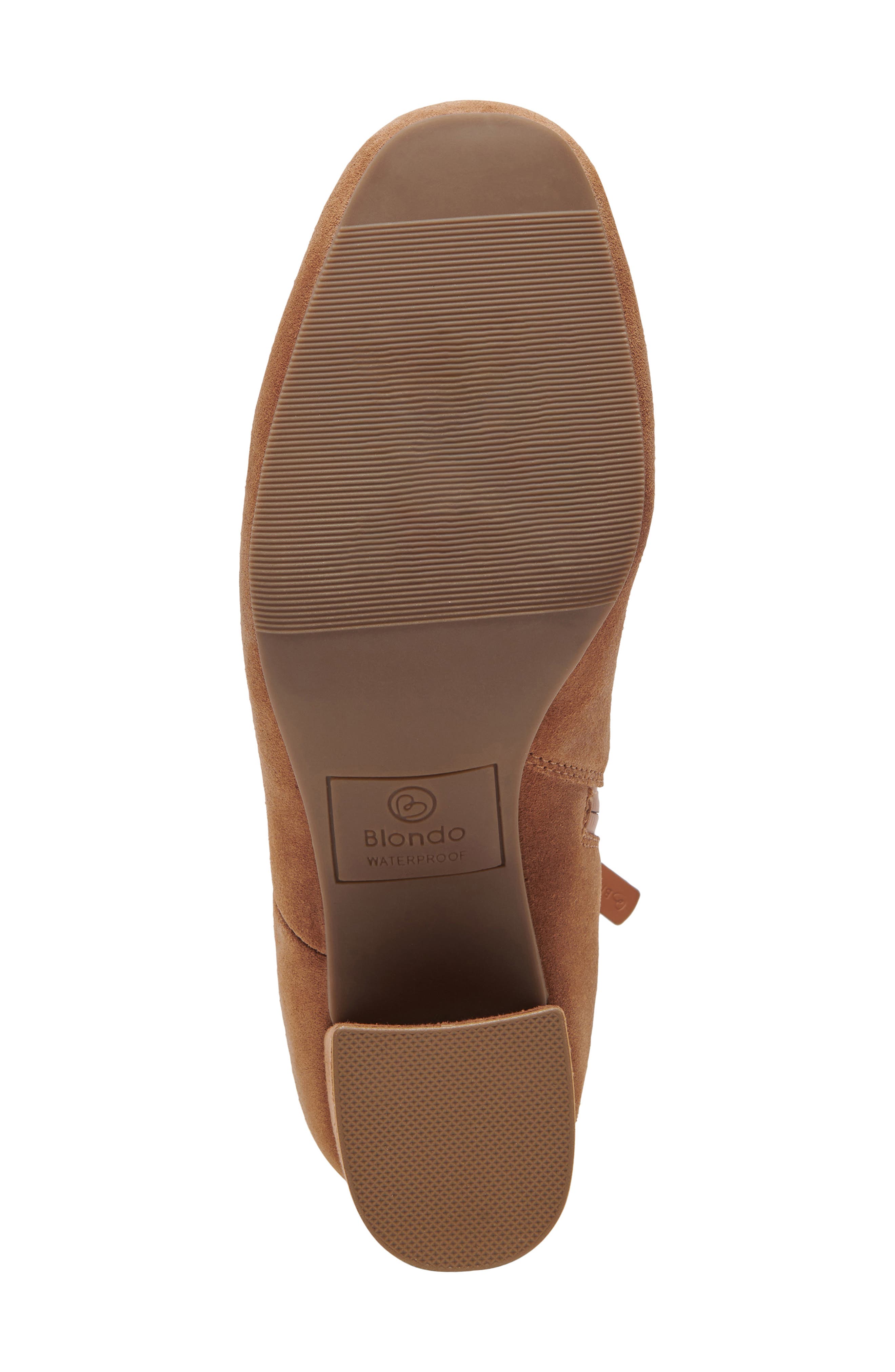 Alida Waterproof Bootie, Alternate, color, TAN SUEDE
