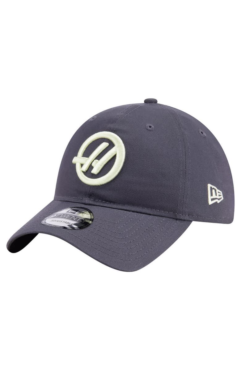 New Era Men's New Era  Graphite Haas F1 Team 2025 9TWENTY Adjustable Hat, Alternate, color, 