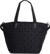 VeeCollective Medium Vee Quilted Recycled Nylon Tote