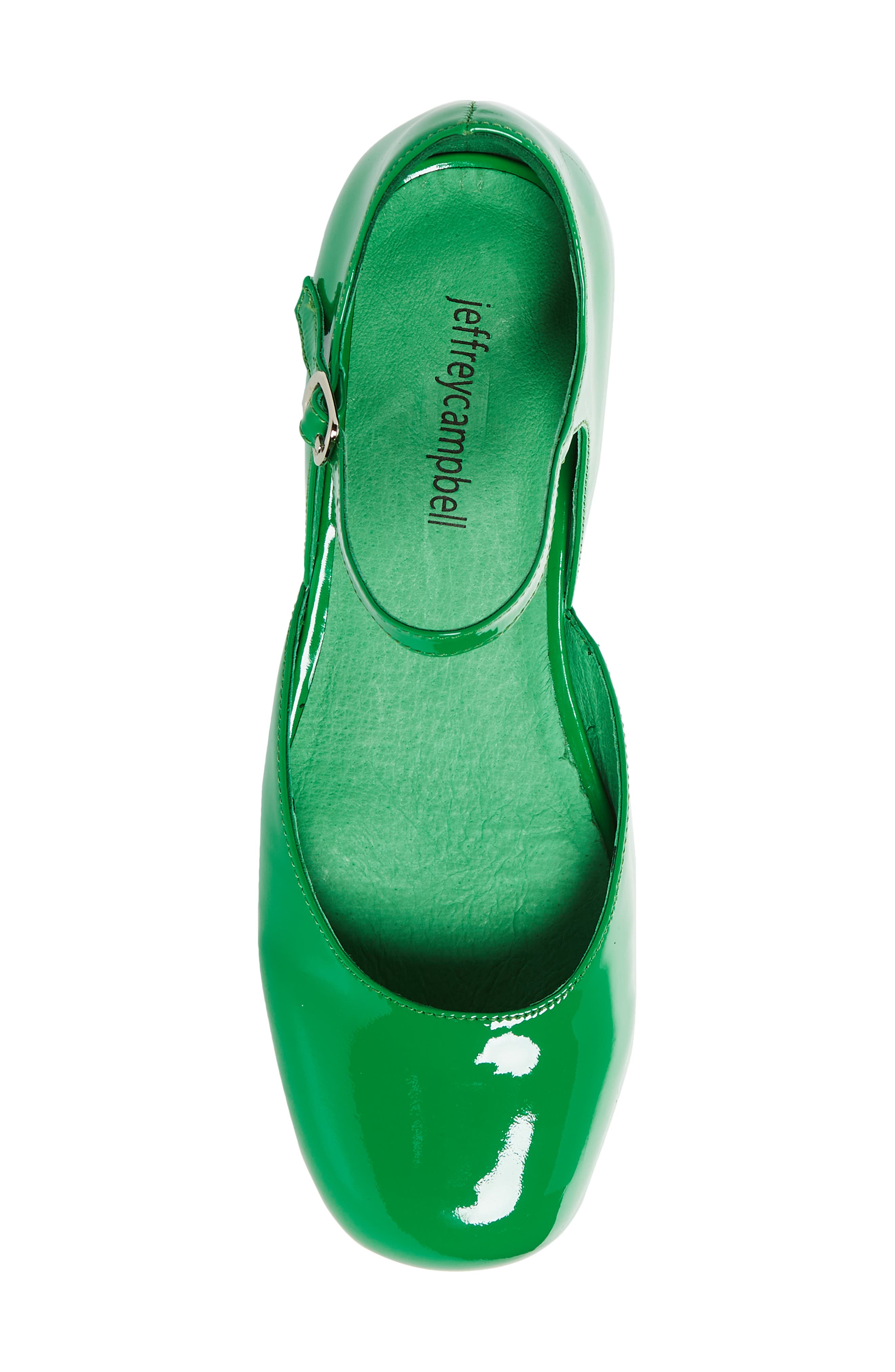 Ecolier Platform Pump, Alternate, color, GREEN PATENT