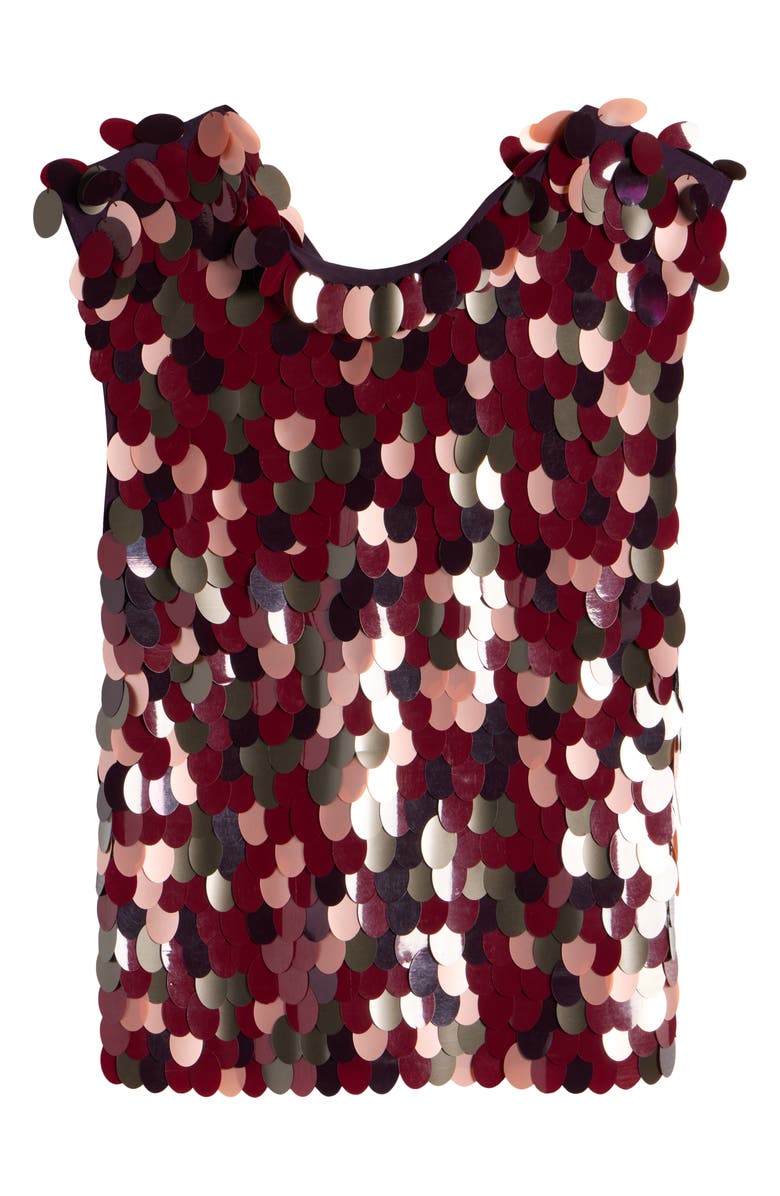Dries Van Noten Carmasa Check Crystal Embellished Top, Alternate, color, 