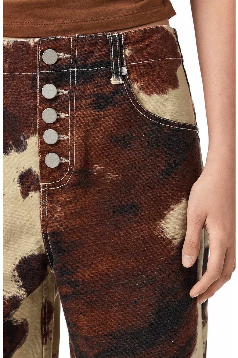 Tay Carpenter Jeans, Alternate, color, COW PRINT