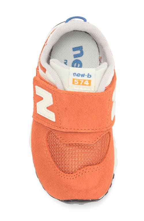 New Balance Kids' 574 New B Sneaker In Infield Clay/sea Stone