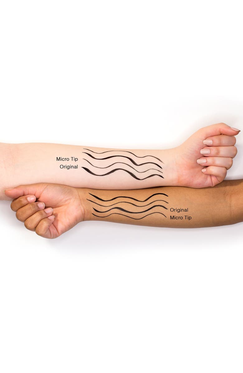 Stila Stay All Day<sup>®</sup> Waterproof Micro Tip Liquid Eyeliner, Alternate, color, Intense Black