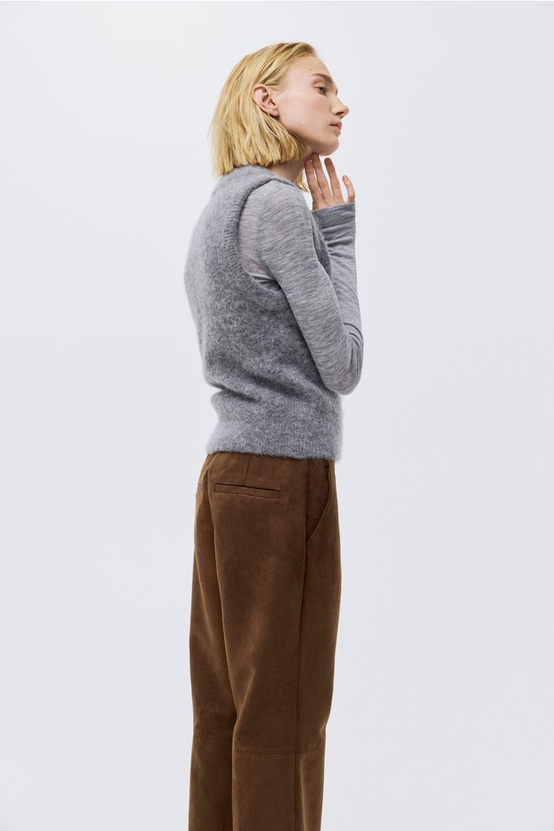 Bootcut Trousers, Alternate, color, Brown
