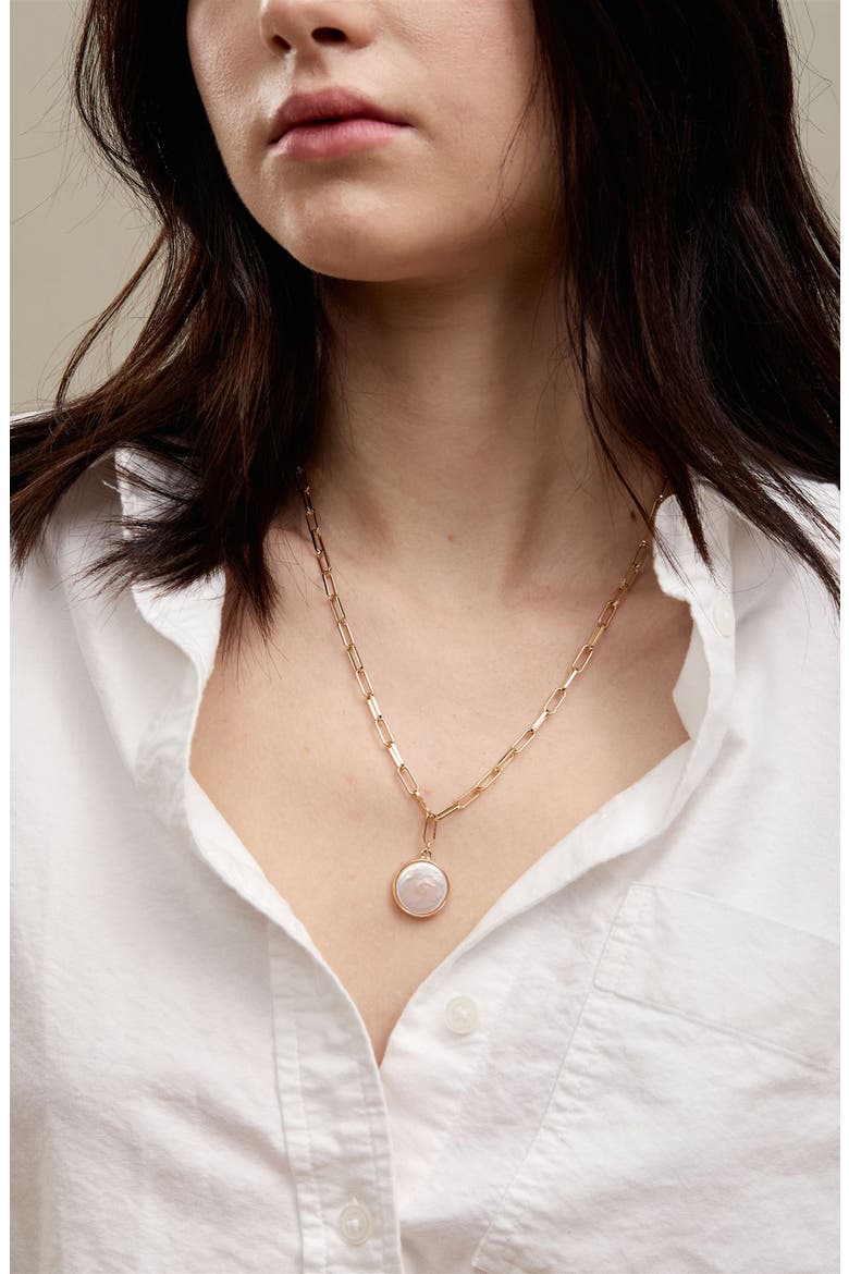 Capri Pendant Necklace, Alternate, color, GOLD