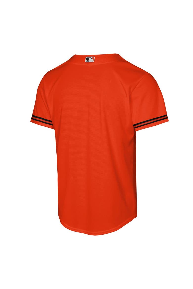 Youth Nike Orange Baltimore Orioles Alternate 2 Replica Jersey, Alternate, color, Orange