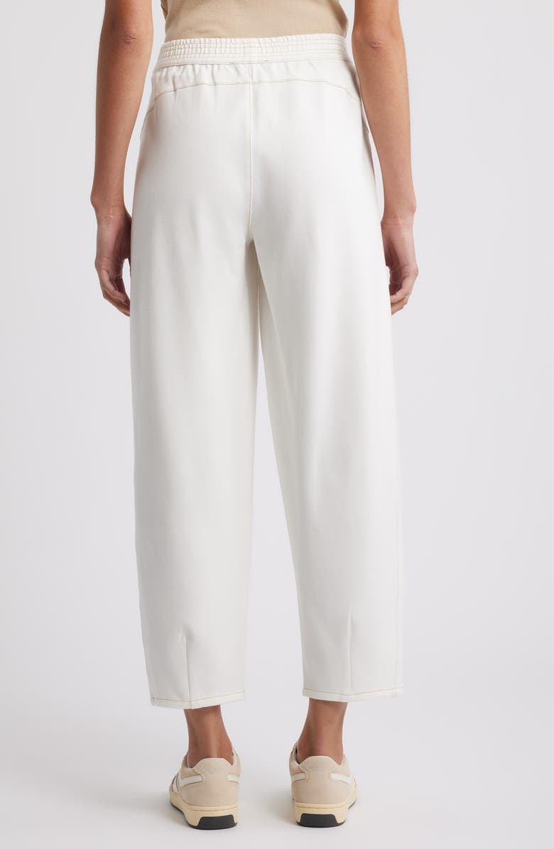 Wit & Wisdom Skyrise Barrel Leg Glider Pants, Alternate, color, Winter White