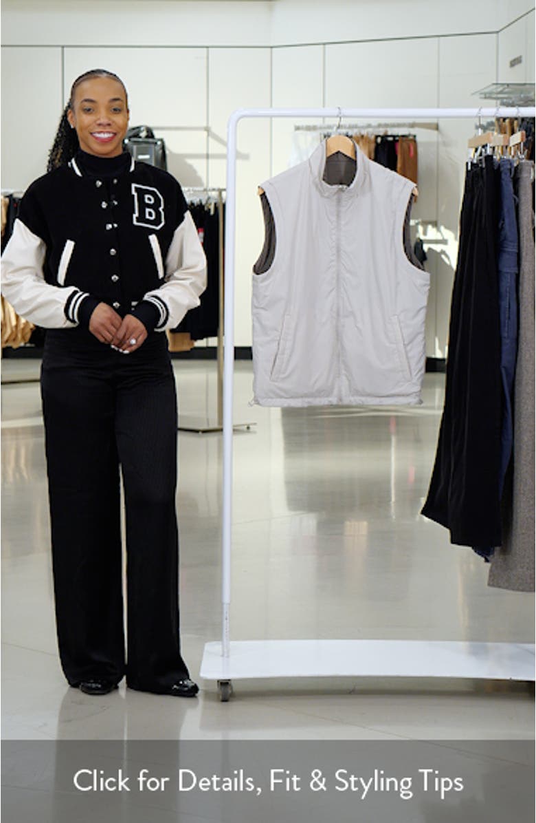 Water Repellent Reversible Vest, sales video thumbnail