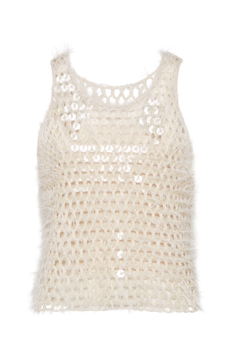 Brunello Cucinelli Dazzling Embroidery top, Main, color, 