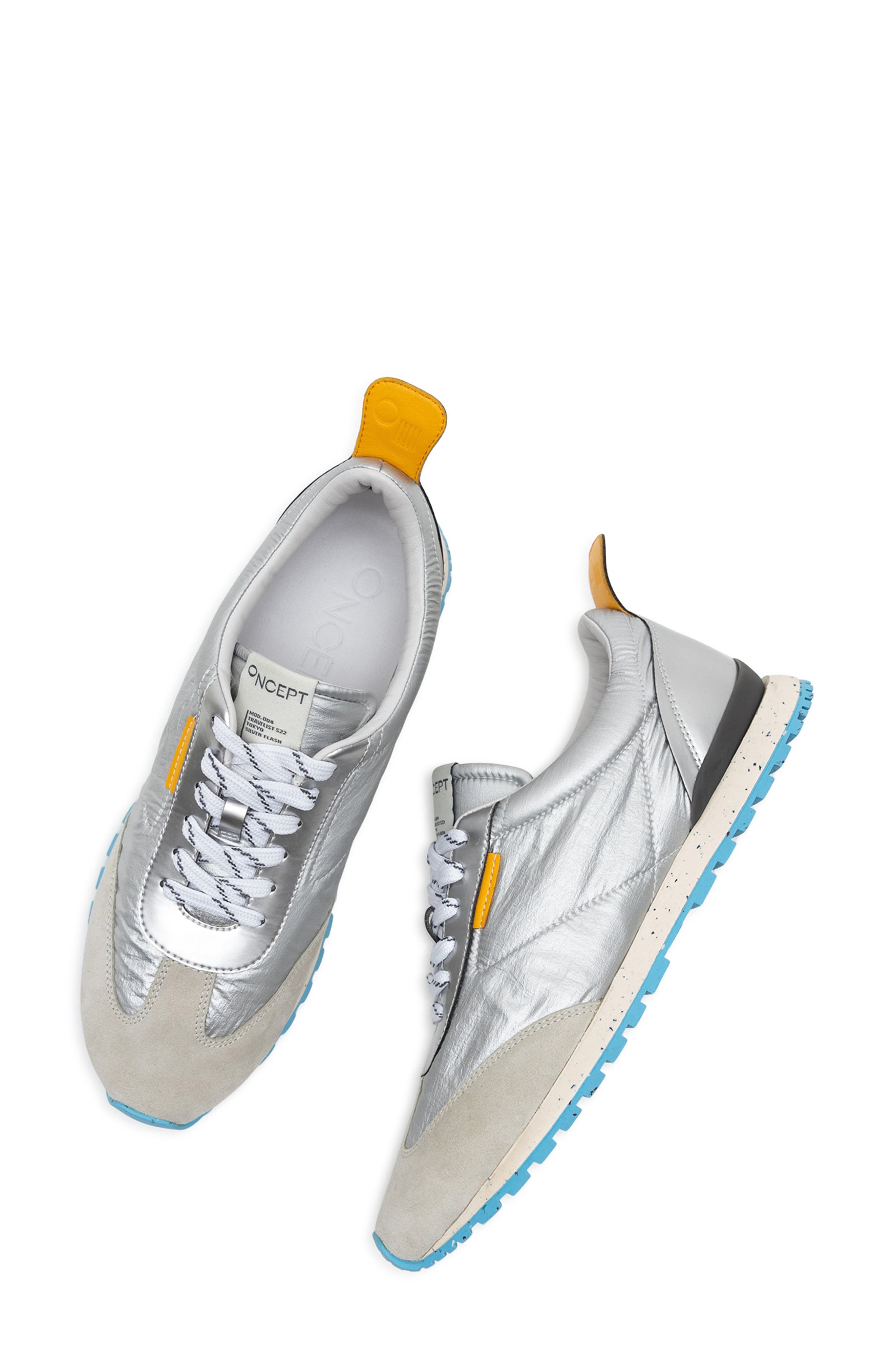 Oncept Tokyo Sneaker, Alternate, color, Silver Flash