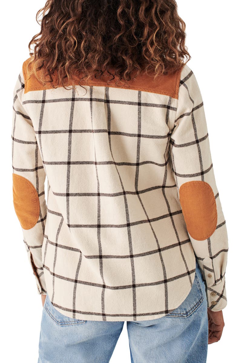 Faherty Daly Plaid Cotton Flannel Shirt, Alternate, color, 