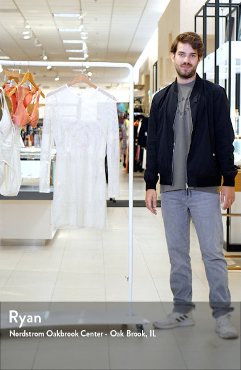 Cozumel Long Sleeve Mesh Cover-Up Tunic, sales video thumbnail