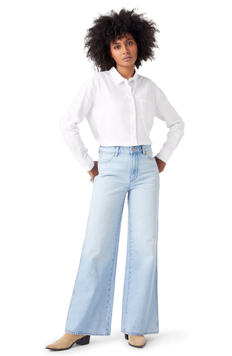 Wrangler Bonnie Loose Flare Jeans, Alternate, color, 