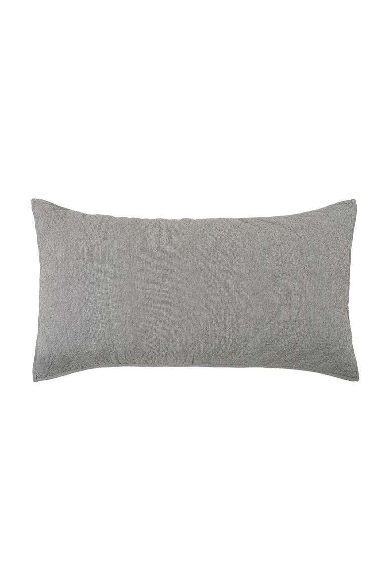 Sutton Granite King Sham, Main, color, Gray