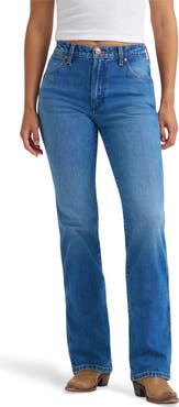 Wrangler Wrancher Mid Rise Bootcut Jeans