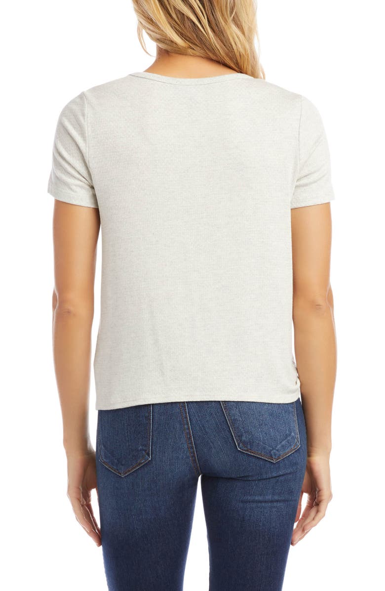 Karen Kane Side Tie Knit Top, Alternate, color,