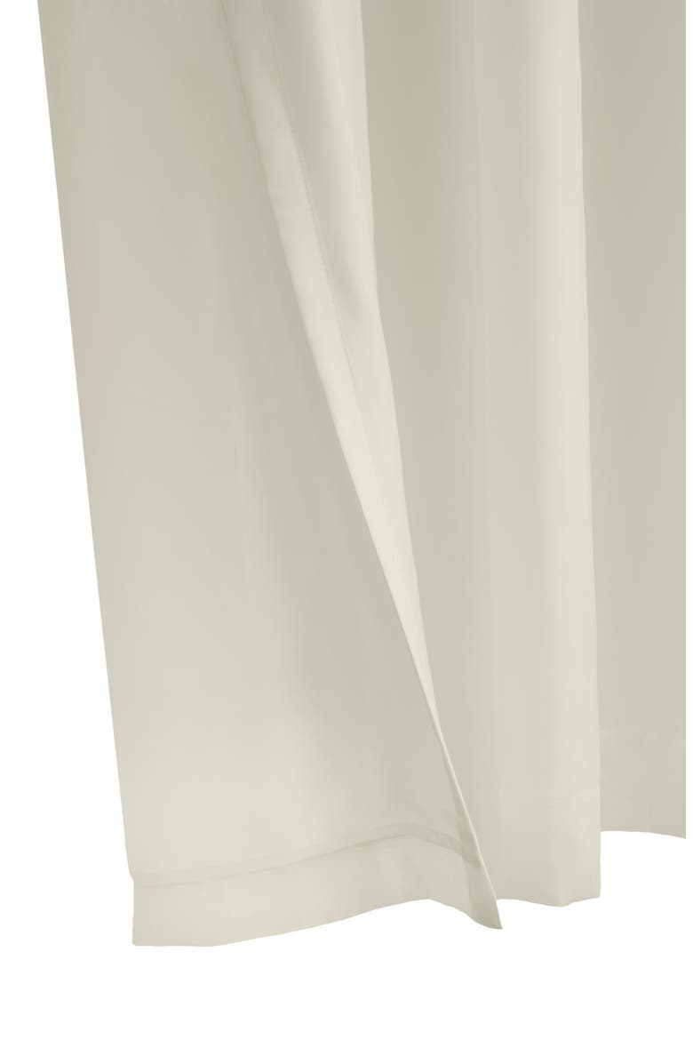 Single Curtain Panel, Alternate, color, IVORY