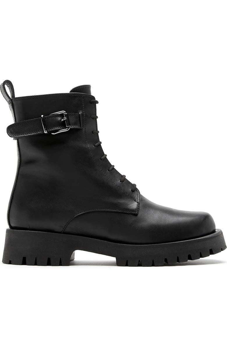 La Canadienne Goldy City Dry<sup>™</sup> Combat Boot, Alternate, color, Black Leather