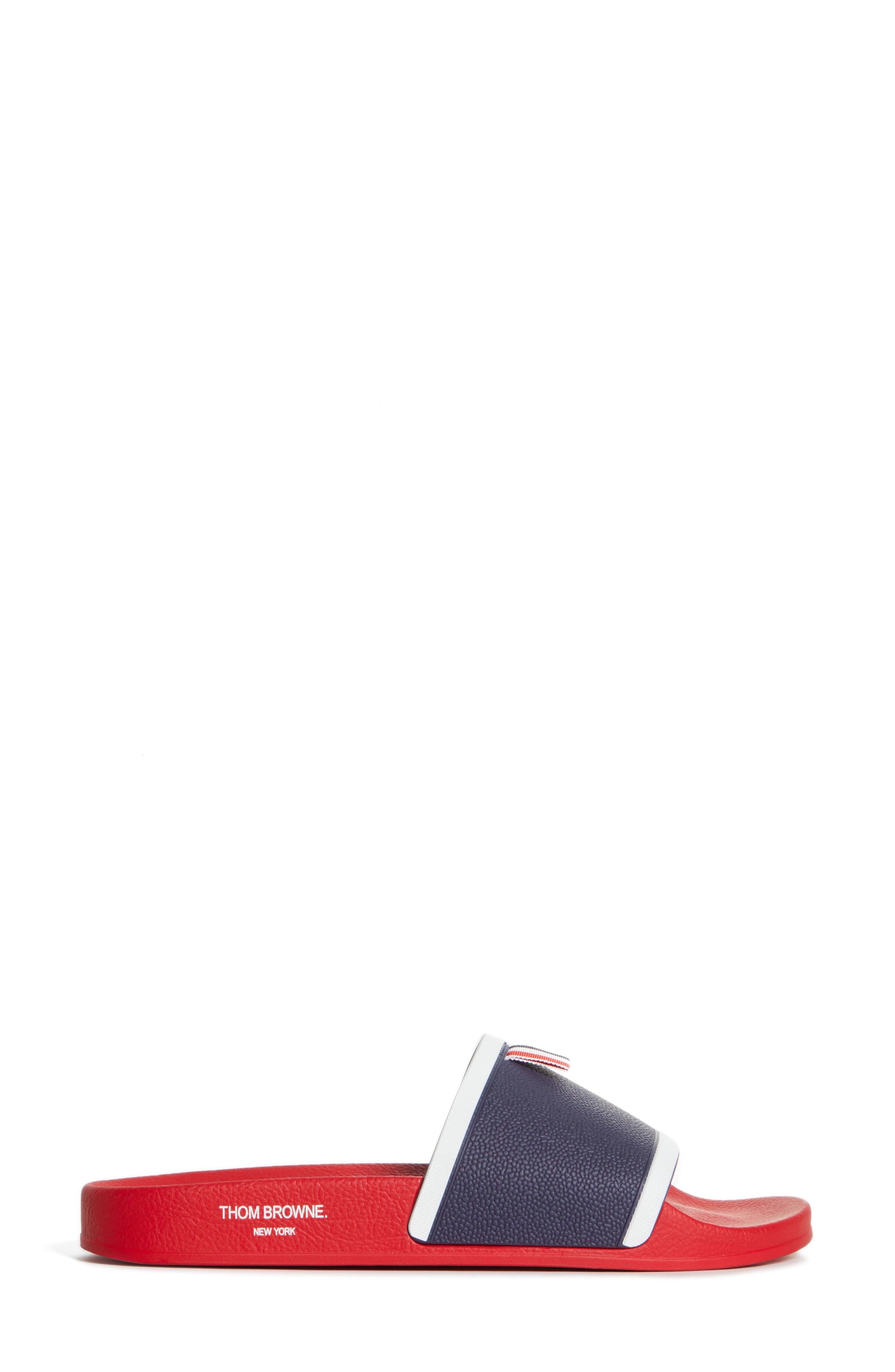 Thom Browne Rubber Sport Slide, Main, color, 