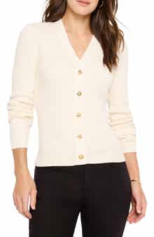 NIC+ZOE Toggle Accent Rib Cardigan