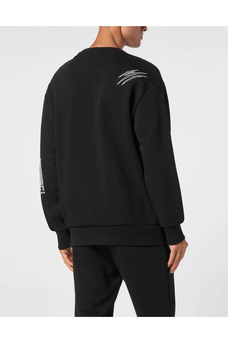 Sweatshirt Ls Barcode Men, Alternate, color, black