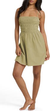 Billabong Suns Out Fit & Flare Minidress