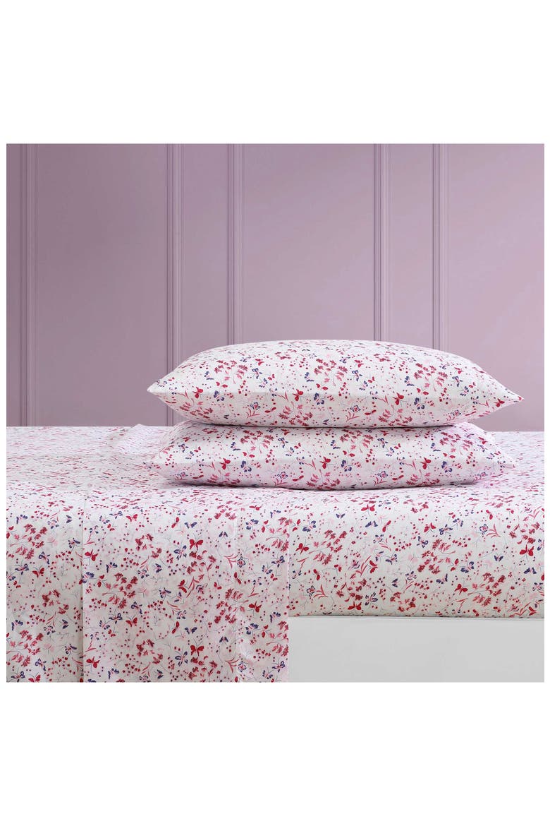 Mystic Garden Sheet Set, Alternate, color, PINK