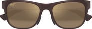 Maui Jim Kapeau 54mm PolarizedPlus2® Rectangular Sunglasses