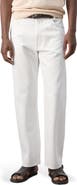 MANGO Relaxed Straight Leg Jeans