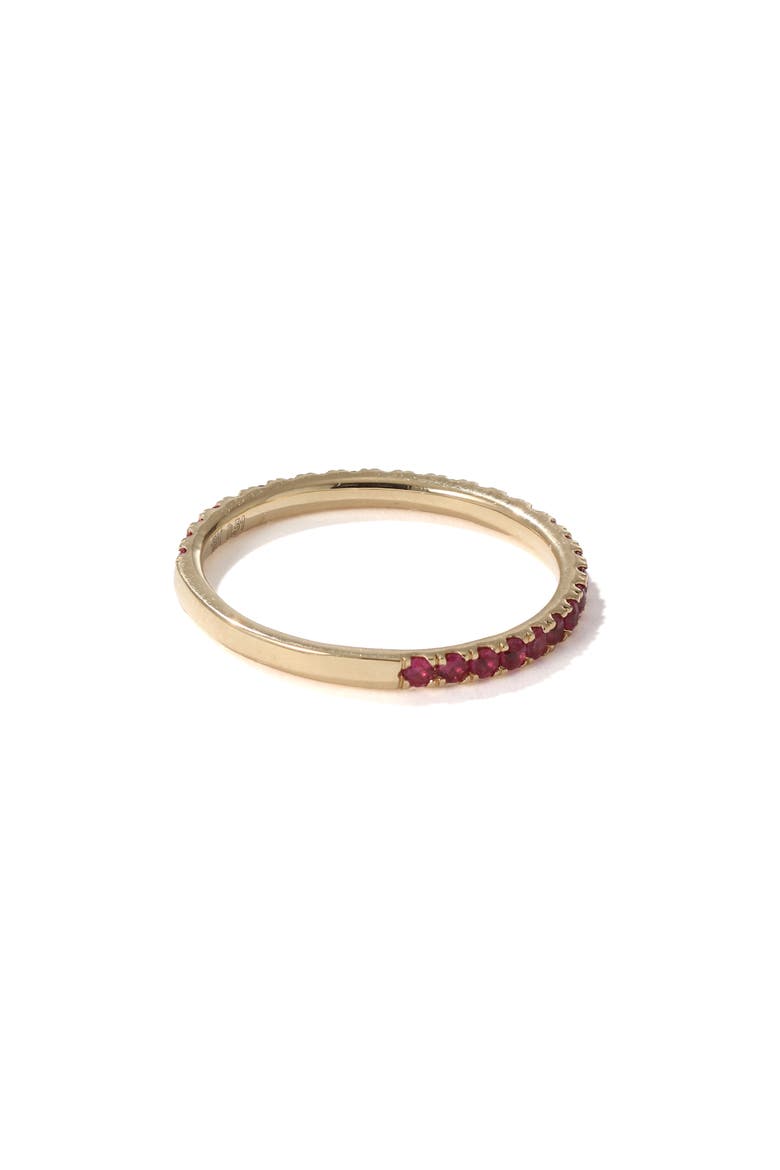 Thread Ruby Ring, Alternate, color, RUBY