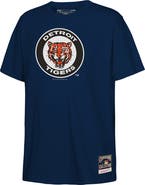 Mitchell & Ness Youth Mitchell & Ness Navy Detroit Tigers Retro Logo T-Shirt