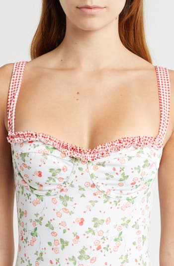 Elise Ruffle One-Piece Swimsuit
