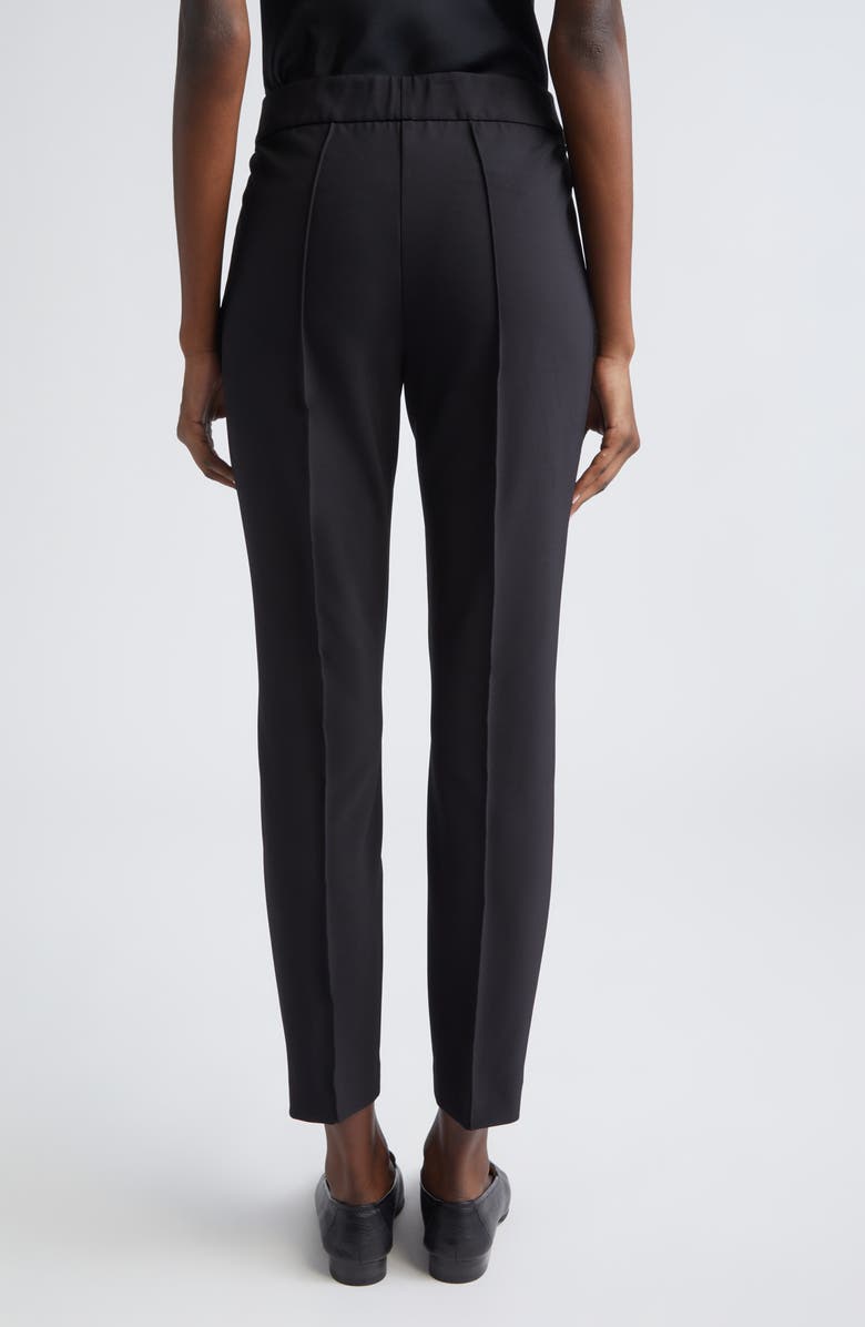 Lafayette 148 New York Gramercy Acclaimed Stretch Pants, Alternate, color, Black
