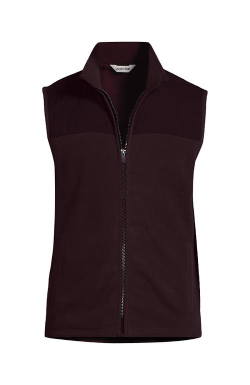 Lands' End Anyweather Raindefense Fleece Vest In Multi