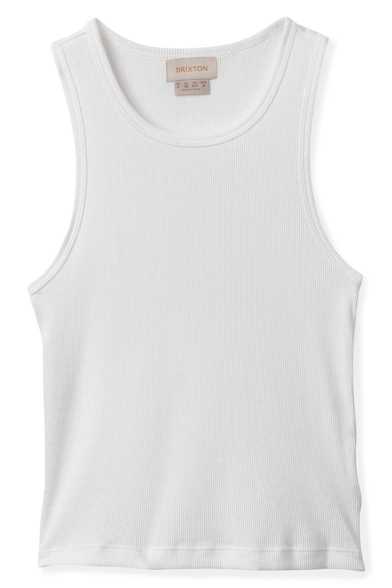 Classic Organic Cotton Tank, Alternate, color, WHITE