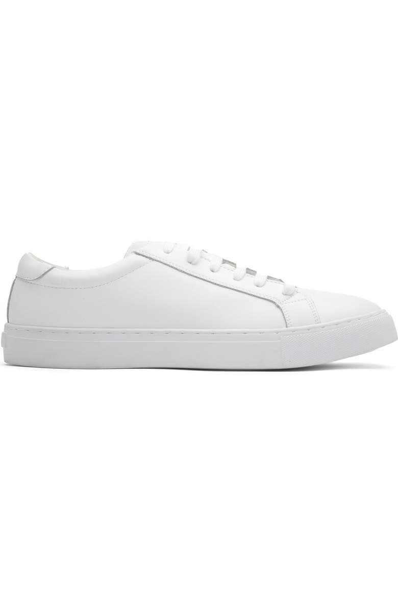 Gernie 36S Low Top Sneaker, Alternate, color, White Napa